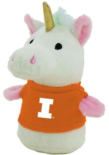 Orange Illinois Fighting Illini Unicorn Plush