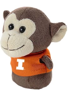 Orange Illinois Fighting Illini Monkey Plush