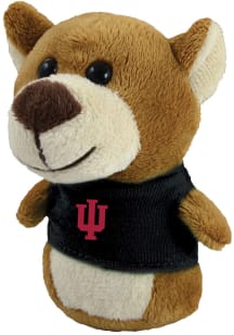 Red Indiana Hoosiers Bear Design Plush