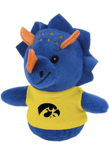 Yellow Iowa Hawkeyes Triceratops Plush