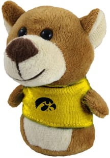 Yellow Iowa Hawkeyes Bear Plush