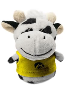 Yellow Iowa Hawkeyes Cow Plush