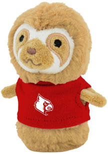 Louisville Cardinals Sloth Plush - Red