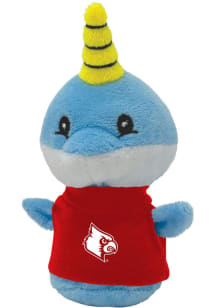 Louisville Cardinals Narwal Plush - Red