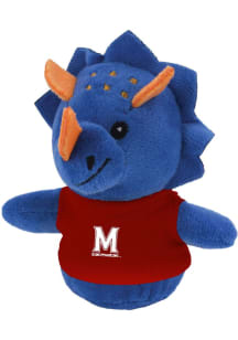 Red Maryland Terrapins Triceratops Plush