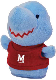 Red Maryland Terrapins Shark Plush