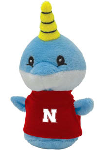 Red Nebraska Cornhuskers Narwal Plush