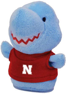 Red Nebraska Cornhuskers Shark Plush