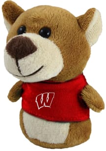 Red Wisconsin Badgers Bear Plush