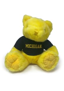 Yellow Michigan Wolverines 9 Inch Yellow Plush