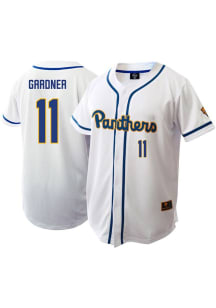 Patrick Gardner  Mens White Pitt Panthers NIL Jersey