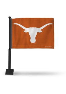Texas Longhorns 11x14 Orange Nylon Car Flag - Burnt Orange