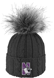 LogoFit Northwestern Wildcats Dark Grey Alps Womens Knit Hat