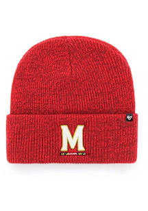 Maryland Terrapins 47 Brain Freeze Mens Knit Hat - Red