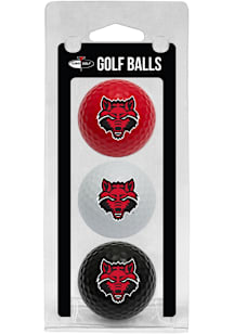 Arkansas State Red Wolves 3 Pack Golf Balls