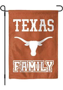 Texas Longhorns Family Garden Flag - Burnt Orange