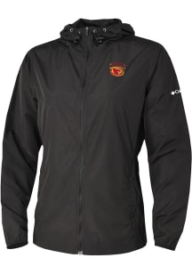Columbia Iowa State Cyclones Womens Black Heat Seal Prodigy Light Weight Jacket