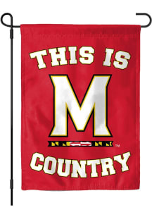 Red Maryland Terrapins This is Country Garden Flag