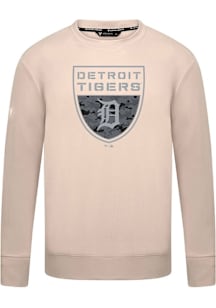 Levelwear Detroit Tigers Tan Mandate Buckler Long Sleeve T Shirt