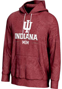 Mens Indiana Hoosiers Crimson ProSphere Mom Hooded Sweatshirt