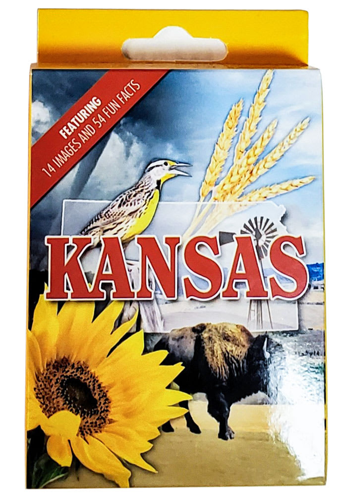 Kansas Fun Facts Playing Cards