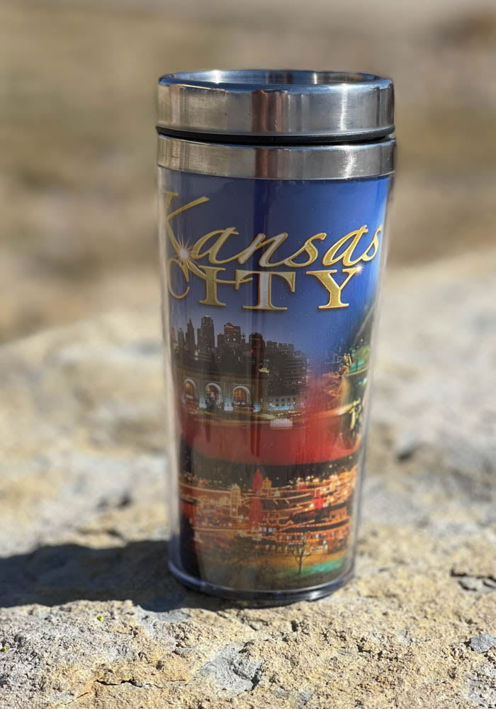 Kansas City Skyline Travel Travel Mug