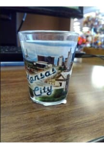 Kansas City Daytime Skyline Shot Glass