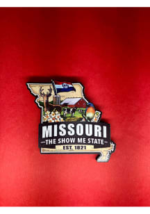 Missouri State of Missouri design Magnet