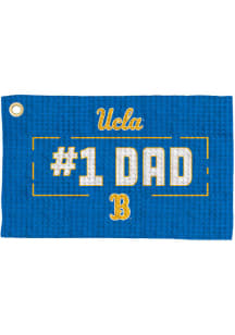 Light Blue UCLA Bruins #1 Dad Waffle Golf Towel