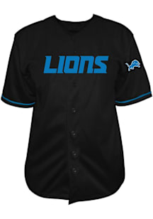 Detroit Lions Black Pop Jersey Big and Tall