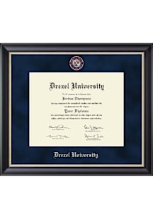 Drexel Dragons Team Logo Diploma Frame - Blue