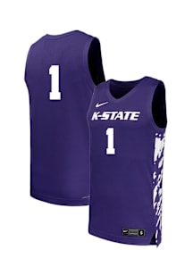Nike K-State Wildcats Purple NIL Name And Number Jersey
