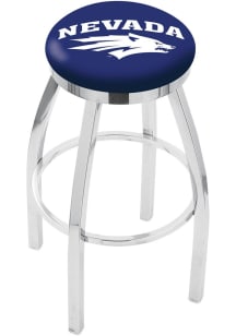 Nevada Wolf Pack Chrome Pub Stool -