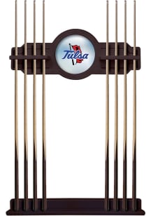 Ash Tulsa Golden Hurricane Solid Wood Cue Rack Pool Table