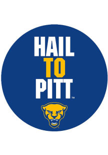 Blue Pitt Panthers 3&quot; Hail to Pitt Button