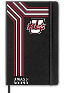 Massachusetts Minutemen School Bound team logo Notebook and Folder - Black