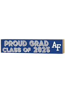 KH Sports Fan Air Force Falcons Class of 2025 graduation graphic Sign - Blue