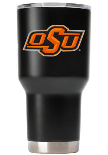 Oklahoma State Cowboys Team Logo 30oz Stainless Steel Tumbler - Black