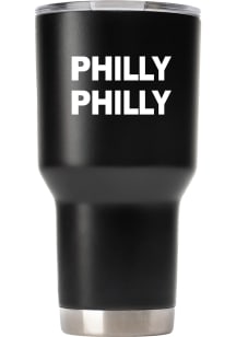Philadelphia Philly Philly 30oz Stainless Steel Tumbler - Black