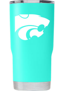 K-State Wildcats Team Logo 20oz Stainless Steel Tumbler - Teal