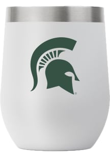 Michigan State Spartans Team Logo 12oz Stemless Wine Stainless Steel Stemless