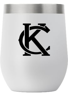Kansas City KC Interlock 12oz Stemless Wine Stainless Steel Tumbler - Grey