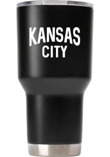 Kansas City Wordmark 30oz Stainless Steel Tumbler - Black
