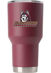 Bloomsburg University Huskies Team Logo 30oz Stainless Steel Tumbler - Maroon