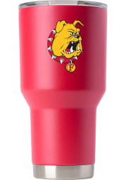 Ferris State Bulldogs Team Logo 30oz Stainless Steel Tumbler - Red