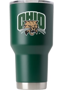 Ohio Bobcats Team Logo 30oz Stainless Steel Tumbler - Green