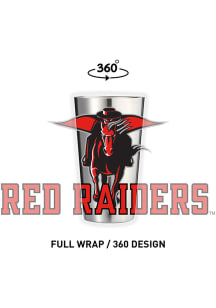 Texas Tech Red Raiders 16 oz Stainless Steel Pint Glass