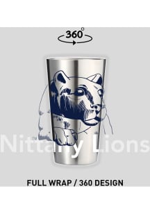 Penn State Nittany Lions 16 oz Stainless Steel Pint Glass