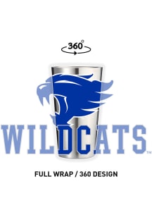Kentucky Wildcats 16 oz Stainless Steel Pint Glass