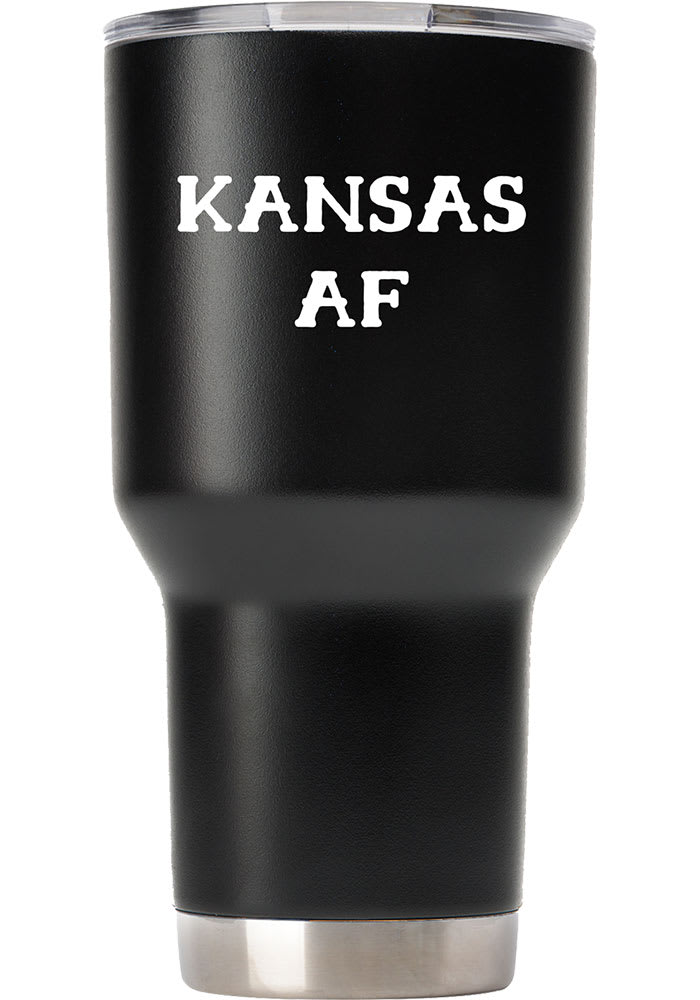 Kansas State 30oz Stainless Steel Tumbler - Black